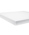 Ramme til 60x60 LED panel - Samles hurtigt, plast hjørner, Uden synlige skruer, hvid kant