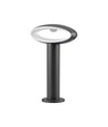 LED Pullert 30 cm 9W IP54 Mørkegrå - 230V, 4000K, inkl. lyskilde