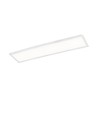 120x30 bagbelyst LED panel, 40W - Hvid kant