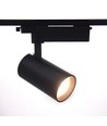 LEDlife RA98 skinnespot 29W - 110lm/w, sort, 1-faset, 1F2W