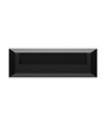 6W Encanta Asymmetric CCT væglampe - IP54, sort, 750lm, 3 lyskulører, facade/udendørs