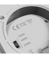 Chloe påbygget 7W - CCT, 230V, 45°, IP20, UGR19, Ø90x100mm, hvid, kvadratisk