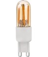G9 3W dæmpbar LED pære - 66mm, 2200K, Guld, filament