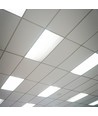120x30 bagbelyst LED panel, 40W - 120lm/W, CREE chip, 6 års garanti, hvid kant