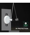 V-Tac 8W/16W/20W LED Bulkhead - 135lm/W, IP65, CCT 3-i-1, Cree chip, 6 års garanti
