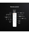V-Tac 80W LED loftslampe - CCT 3-i-1, dæmpbar, hvid, inkl. fjernbetjening
