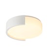 48W LED designer loftslampe - Ø45cm, 3-i-1 CCT, dæmpbar, hvid, inkl. fjernbetjening