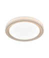 V-Tac 30W/60W/30W Designer loftlampe med fjernbetjening - 3-i-1 CCT, dæmpbar, guld kant, inkl. lyskilde