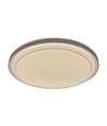 V-Tac 30W/60W/30W Designer loftlampe - CCT, dæmpbar, brun kant, inkl. fjernbetjening