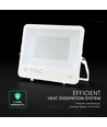 V-Tac 200W LED projektør - 135lm/W, IP65, hvidt hus, Cree LED, 6 års garanti