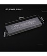100W / 12V DC strømforsyning - 8.3A, IP67 vandtæt