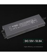 150W / 12V DC strømforsyning - 12.5A, IP67 vandtæt