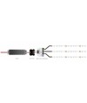 RGBW LED strip fordeler - Hub med 3 udgange, 25A