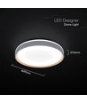 V-Tac 60W Designer loftlampe med fjernbetjening - 3-i-1 CCT, dæmpbar, træ finish