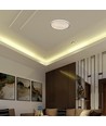 60W LED designer loftslampe med fjernbetjening - 3-i-1 CCT, dæmpbar, sort ring, inkl. lyskilde