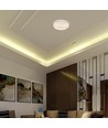 V-Tac 30W/60W/30W Designer loftlampe med fjernbetjening - 3-i-1, dæmpbar, brun ring, inkl. lyskilde