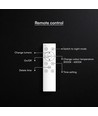 V-Tac 30W/60W/30W Designer loftlampe med fjernbetjening - 3-i-1, dæmpbar, brun ring, inkl. lyskilde