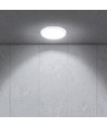V-Tac 18W LED sensorlampe med CREE chip - 5-i-1 CCT, IP65, indbygget mikrobølgesensor, 6 års garanti