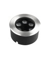 V-Tac 6W LED nedgravningsspot - IP67, 4000K, sølv hus, inkl. lyskilde