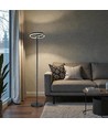25W LED designer gulvlampe - Ø30 x 142cm, mat sort, 4000K