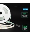20m 8W/m LED strip, 24V - IP20, 6500K, Ultra Long, 120 LED pr. meter
