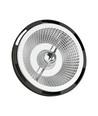 GU10 12W sort LED spot - AR111