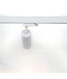 10W 3-faset RA97 dæmpbar skinnespot - 110lm/w, hvid