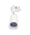10W 3-faset RA97 dæmpbar skinnespot - 110lm/w, hvid