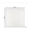 60x60 LED panel, 30W - RA90, DALI / push dæmpbar, UGR19, hvid kant