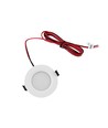 6 stk. downlight - 2,5W, rund, inkl. kopbor og quick connector