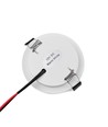 6 stk. downlight - 2,5W, rund, inkl. kopbor og quick connector