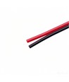 5m 1,2mm² kabel rød/sort - 2-ledet (16AWG), 12-24V, til LED strip