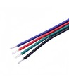 100m RGB kabel - 4x0,35mm², 12V-24V, til LED strip