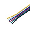 10m RGBCCT Kabel - 6x1,3mm²(16AWG), 12-24V, til LED strip