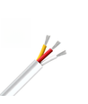 20m CCT Kabel, hvid rund - 3x0,35mm², 12-24V, til LED strip