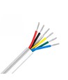 10m RGB+CCT Kabel, hvid rund - 6x0,35mm², 12-24V, til LED strip