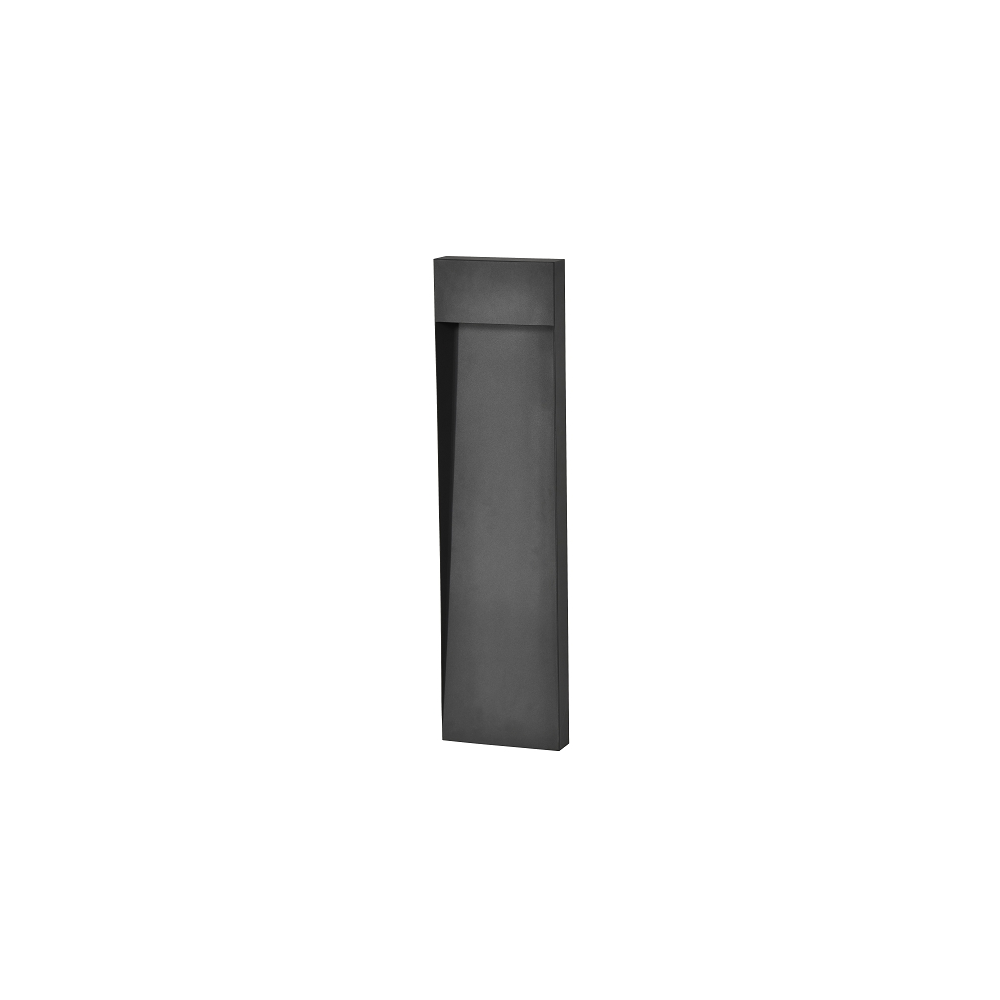 Sort havelampe - 11W, 80 cm, IP65 udendørs, inkl. lyskilde - Kulør : Varm