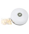 Opladelig camping LED lanterne med 10m lyskæde - Hvid, IP64 udendørs