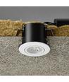10 stk. LEDlife indbygningsspot Inno88 Udendørs - Inkl. 6W GU10, Hvid, IP44, godkendt i isolering