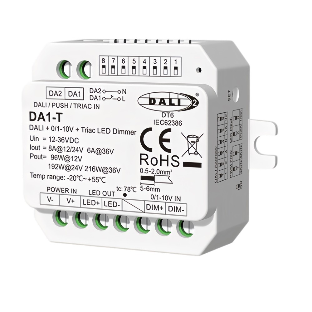 LEDlife DALI, 1-10V, Triac dæmper - 12-36V