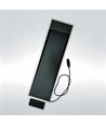 Sort havelampe - 11W, 80 cm, IP65 udendørs, inkl. lyskilde