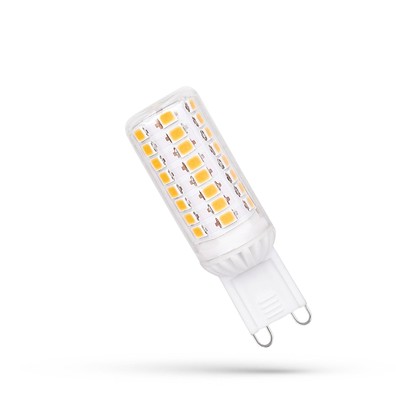 LED G9 230V 4,2W SMD 5 ÅR PREMIUM Spectrum – Dæmpbar : Ikke dæmpbar Kulør : Kold