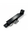 Sort Z havelampe - 8W, 80 cm, IP65 udendørs, inkl. lyskilde