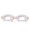 2 pak MR16/GU10 Downlight kit - Uden lyskilde, Blank hvid, Hul: Ø6,3 cm, Mål: Ø8 cm