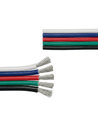 5m 1,2mm² RGBW kabel - 5-ledet (16AWG), 12V-24V til LED strip