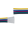 20m 1,2mm² RGBCCT kabel - 6-ledet (16AWG), 12V-24V til LED strip