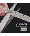 V-Tac 5m 22W/m LED strip - 24V, IP20, 4000K, 700 LED pr. meter