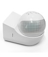 PIR bevægelses- og lyssensor 800W - IP44, hvid