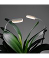 2 stk. Fleksibel plantelys med spyd - 12W, timer, 40cm