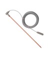 Grounding jordspyd til måtter- Earthing, 12m kabel